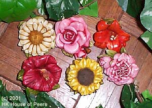 Flower Prototypes from Lord Byron's Harmony Garden Chapter V