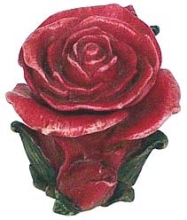 Single Red Rose (sample with glossy finish)